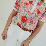 Dally Floral Top