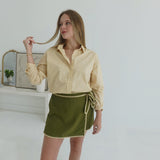 Give It Meaning Mini Skirt - Olive