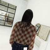 Craven Plaid Top