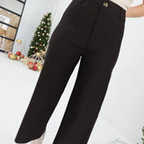 Jonah Cropped Pant - Brown