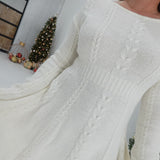 In Accordance Mini Dress - Ecru