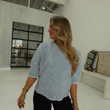 Cedar Avenue Sweater - Dusty Blue