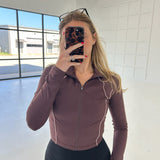 Outer Loops Athletic Jacket - Maroon/Pink