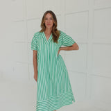 Ida Midi Dress - Green
