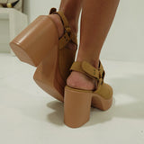 Bowie Slingback Bootie - Toffee