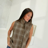 Amherst Plaid Top