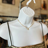 Classy Girlie Tennis Necklace