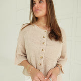 Lighter Spring Layer Cardi - Khaki