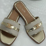 Solana Step Sandal - Gold