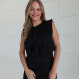 Darcie Romper Dress - Black