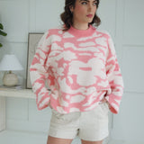 Finlee Sweater Top - Pink