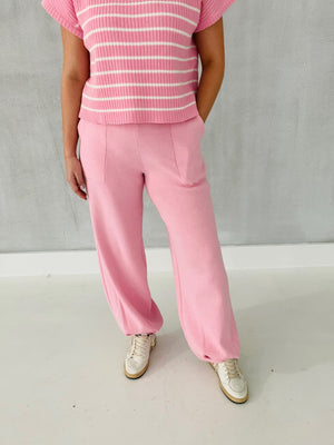 Candyland Sweater Pants - Pink