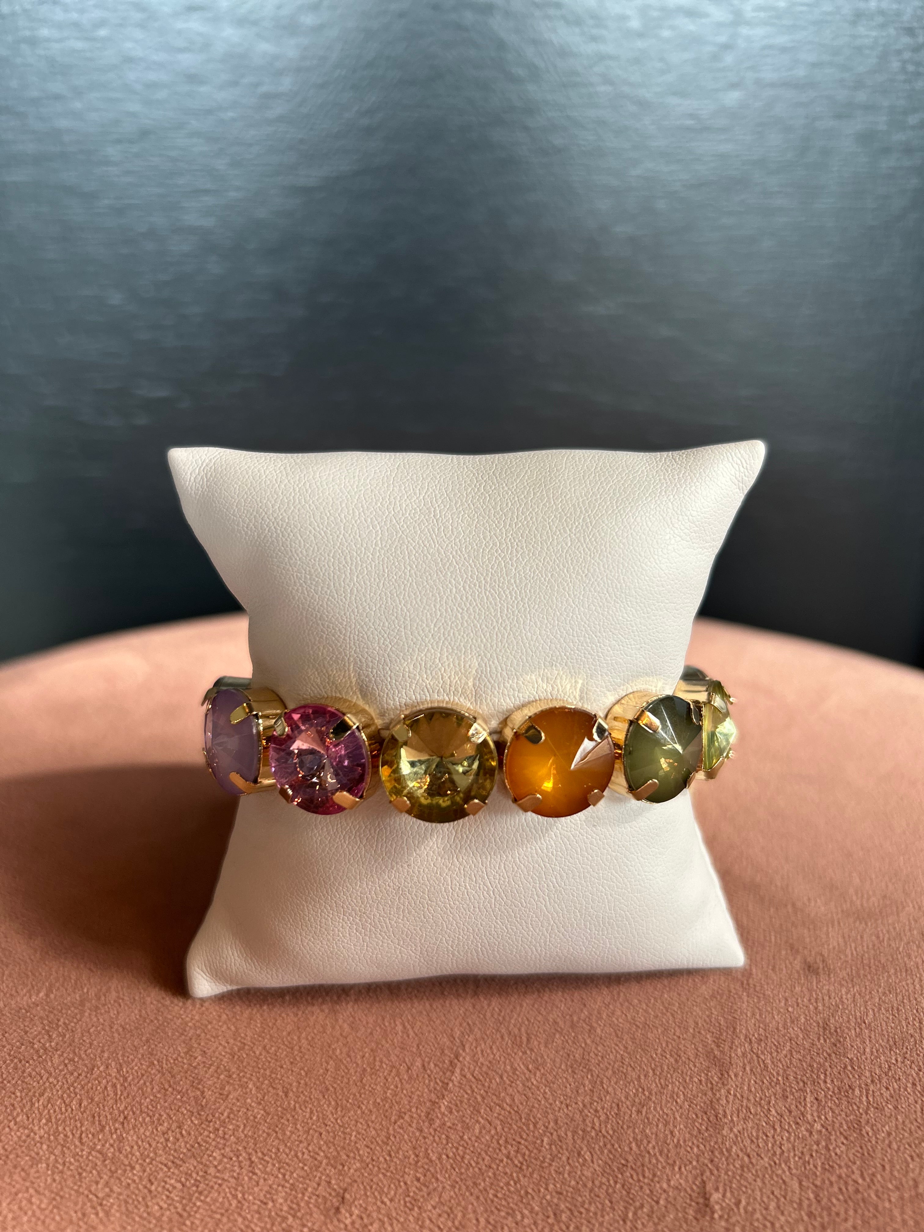 Chunky Gemstone Bracelet - Neutrals