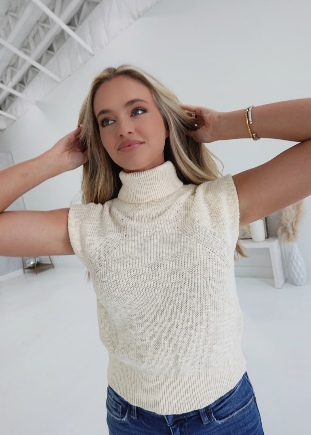 Substitute Turtleneck Top