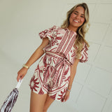 Davis Printed Romper
