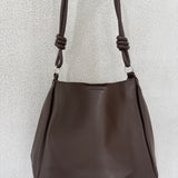 Chic Shoulder Tote - Chocolate