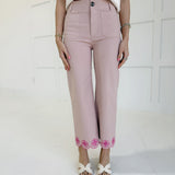 Daisy Daydream Pants - Baby Pink