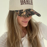 Darlin Embroidered Hat - Camo Brown