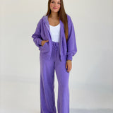 Tranquil Oversized Jacket - Lavender