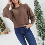Simply It Pullover - Brown
