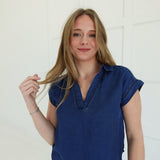 Leslie Trimmed Top