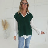 Stand My Ground Sweater - Dk Green