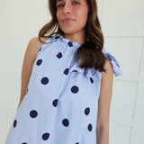 Prim + Proper Midi Dress - Blue