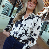 The Hyde Blouse - Brown