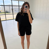 In the Sun Shorts Set - Black