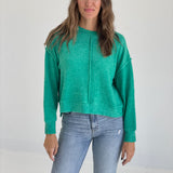 Simply It Sweater - Green