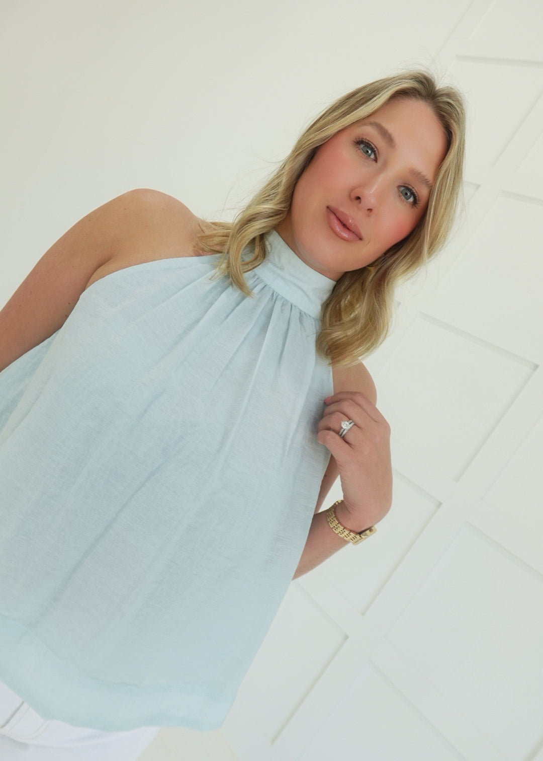 She Mint It Halter Top