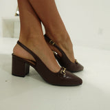 Caroline Horsebit Heel