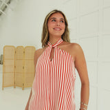 Caroline Striped Romper