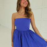 Fritzer Mini Dress - Cobalt