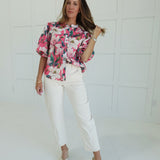 Saga Blouse - Pink
