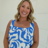 Allure Printed Mini Dress