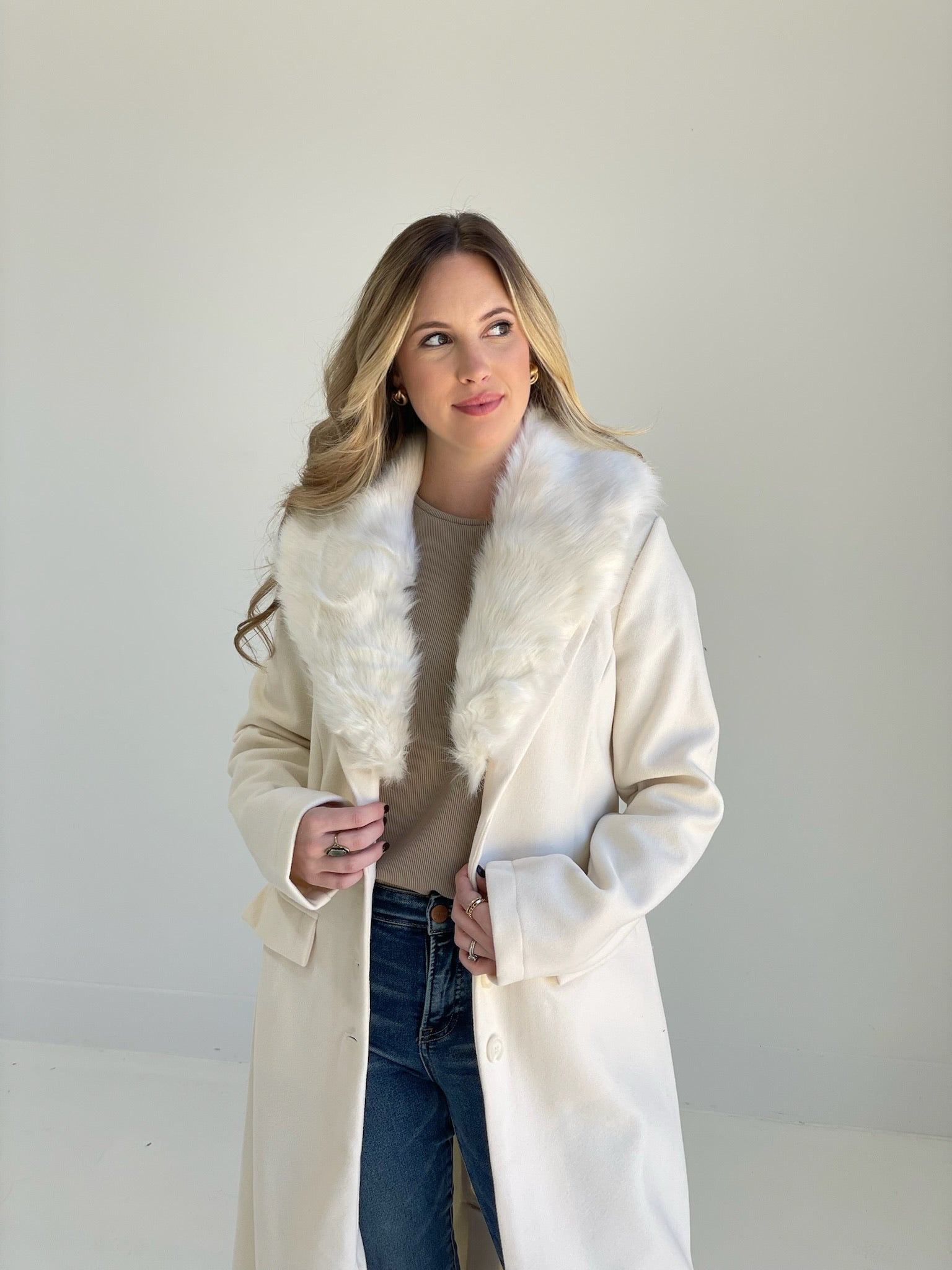 Highlands Coat - Ivory