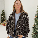 Snowflake Sherpa Jacket