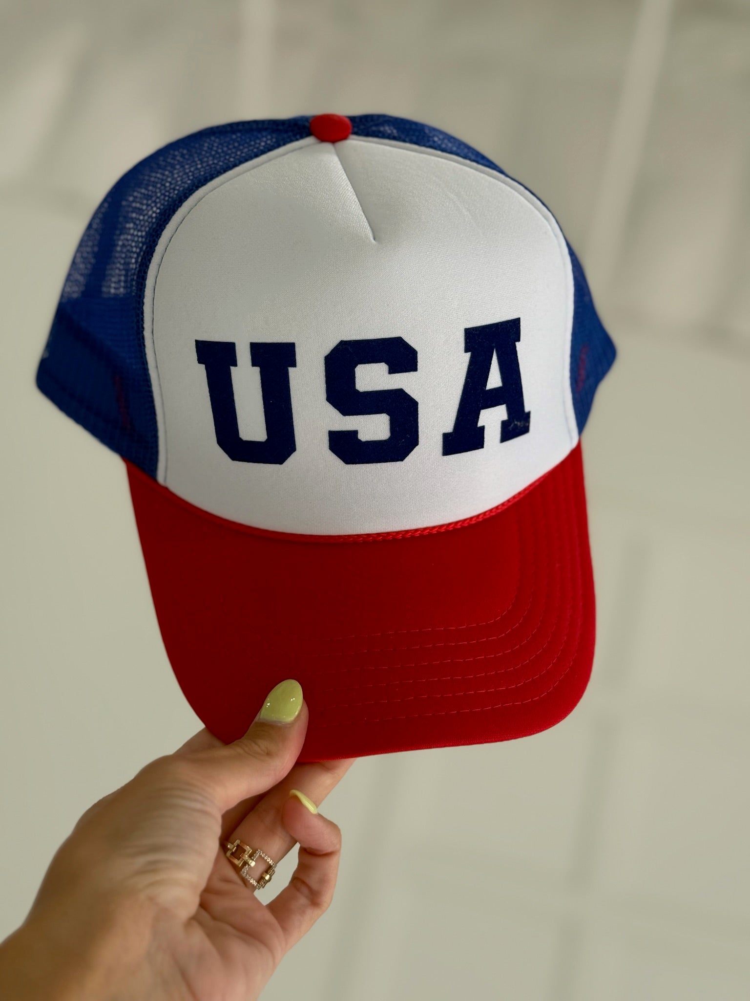 USA Foam Trucker - Blue