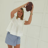 Tailgating Standards Top - White