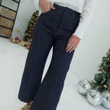 Fall on a Dime Pants - Navy