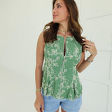Calla Top - Fern