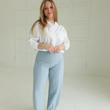 Hip & Profess Trousers - Dusty Blue