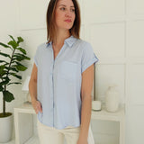 Incline Top - Blue