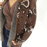 Pattinson Paisley Cardi