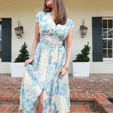 Juniper Midi Dress - Ivory Mix