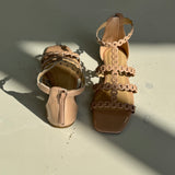 Verus Gladiator Sandal - Nude