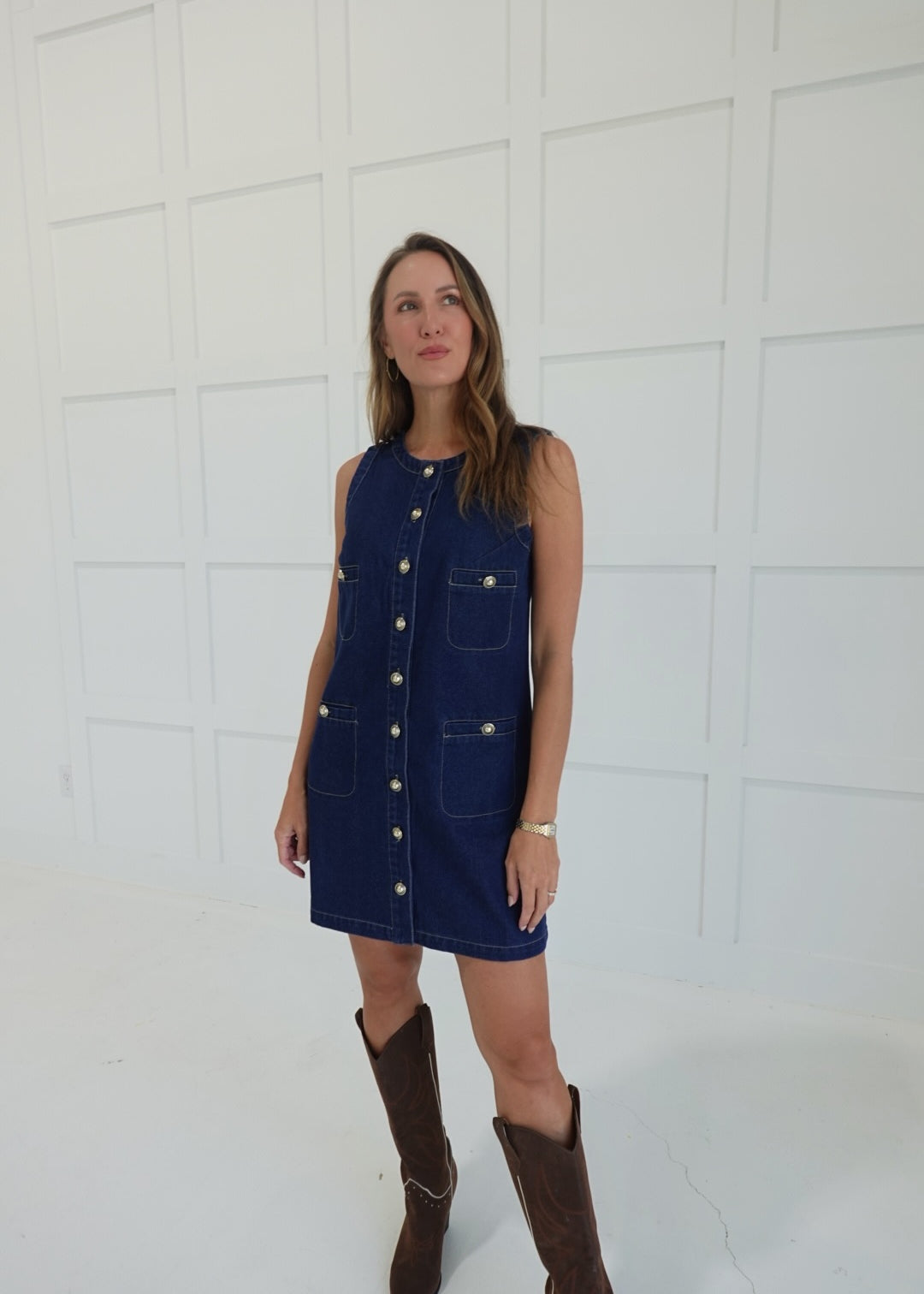 Delta Denim Dress