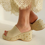 Solena Studded Platforms - Miim