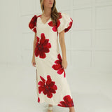 Honoree Maxi Dress - Red